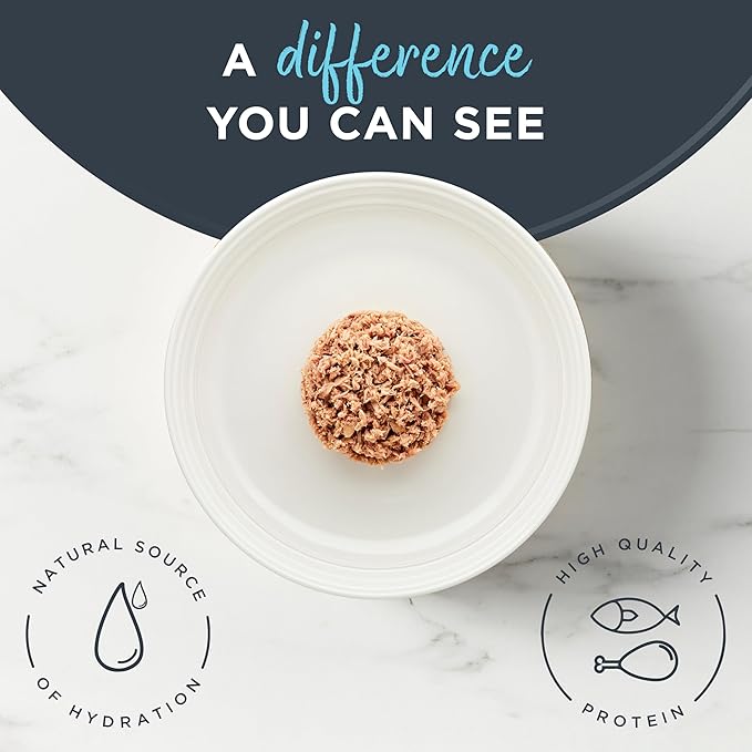 Reveal Natural Wet Kitten Food, Limited and Natural Ingredients, Grain Free, High Protein with No Artificial Additives, Tuna Fillet in Broth (12 x 2.47 oz Cans)