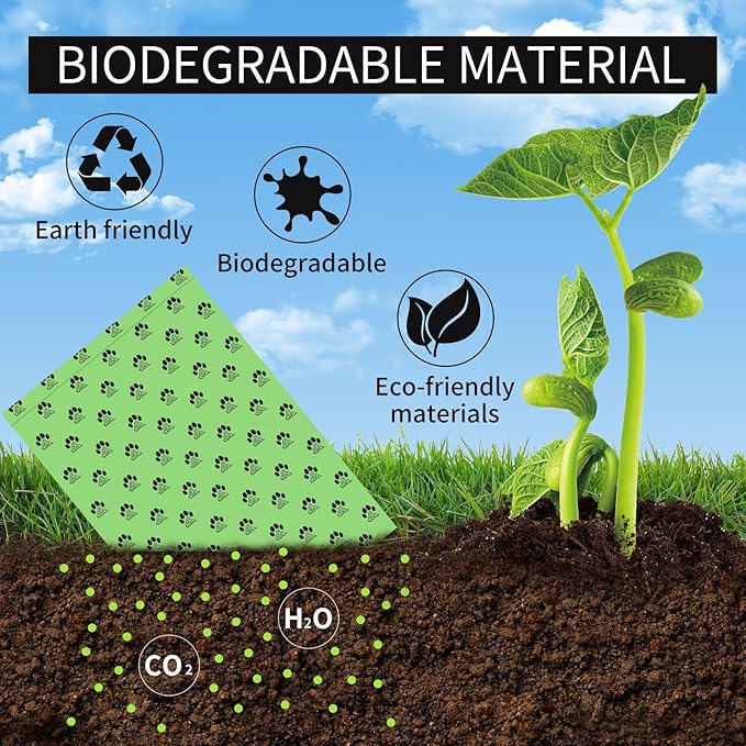 Dog Poop Bags Rolls with Dispenser 150 Count Biodegradable Poop Bags for Dog and Cat Ocean Soap Scented Waste Bag Leak Proof Doggie Poop Bag Doggy Trash Bag Green