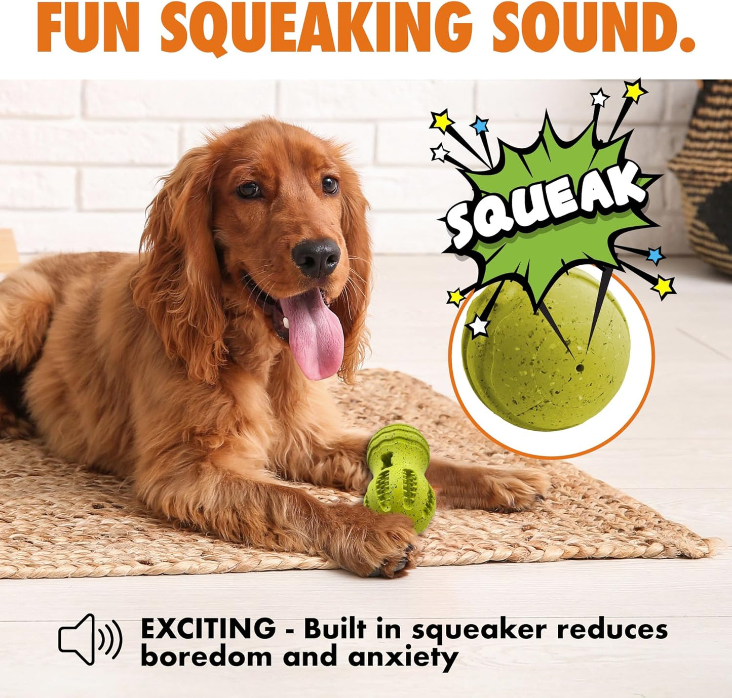 Max Fusion with Nike Grind, Dog Chew Toy, Arlee Weeble Treat Dispensing Toy for Dogs, Durable & Interactive for Pets, L