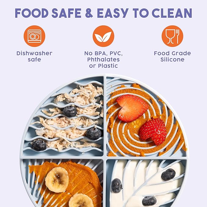 Awoo Paradise - Silicone Dog & Cat Lick Mat and Slow Feeder with Suction Cups - Non-Slip, Dishwasher Safe Pet Dish - Extends Mealtime for Fast Eaters and Reduces Anxiety - for Wet & Dry Food (Almond)