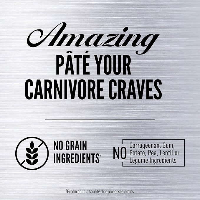 ORIJEN Premium Pate Wet Kitten Cat Food in Bone Broth Chicken & Salmon Entrée 3oz Cans (24 Count)