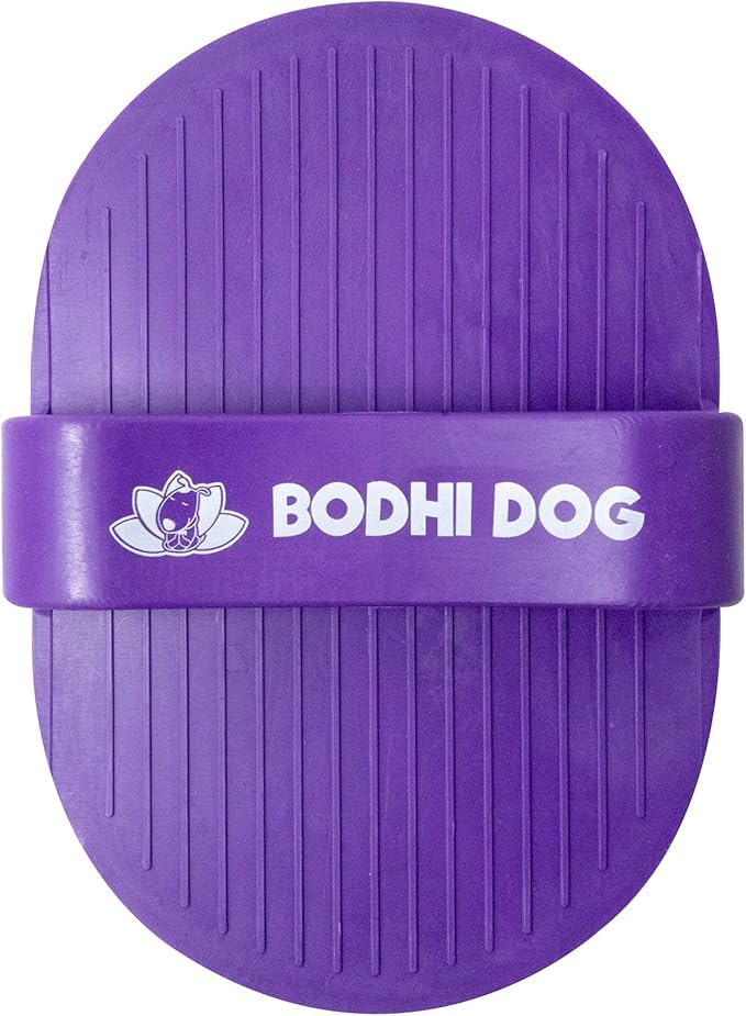 Bodhi Dog Shampoo Brush - Pet Grooming & Bath Supplies for Dogs and Cats - Bath Brush for Long & Short Hair - Premium Scrubber for Shower, Bathing & Massage (Two Pack, Purple)
