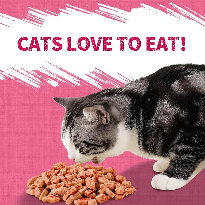 Just Try 36 OZ Urinary Tract Cat Treats for Indoor Cats Health Supplement Cranberry & D-Mannose for Kidney Bladder UT Support Salmon Flavor Crunchy Chews Cat Loves