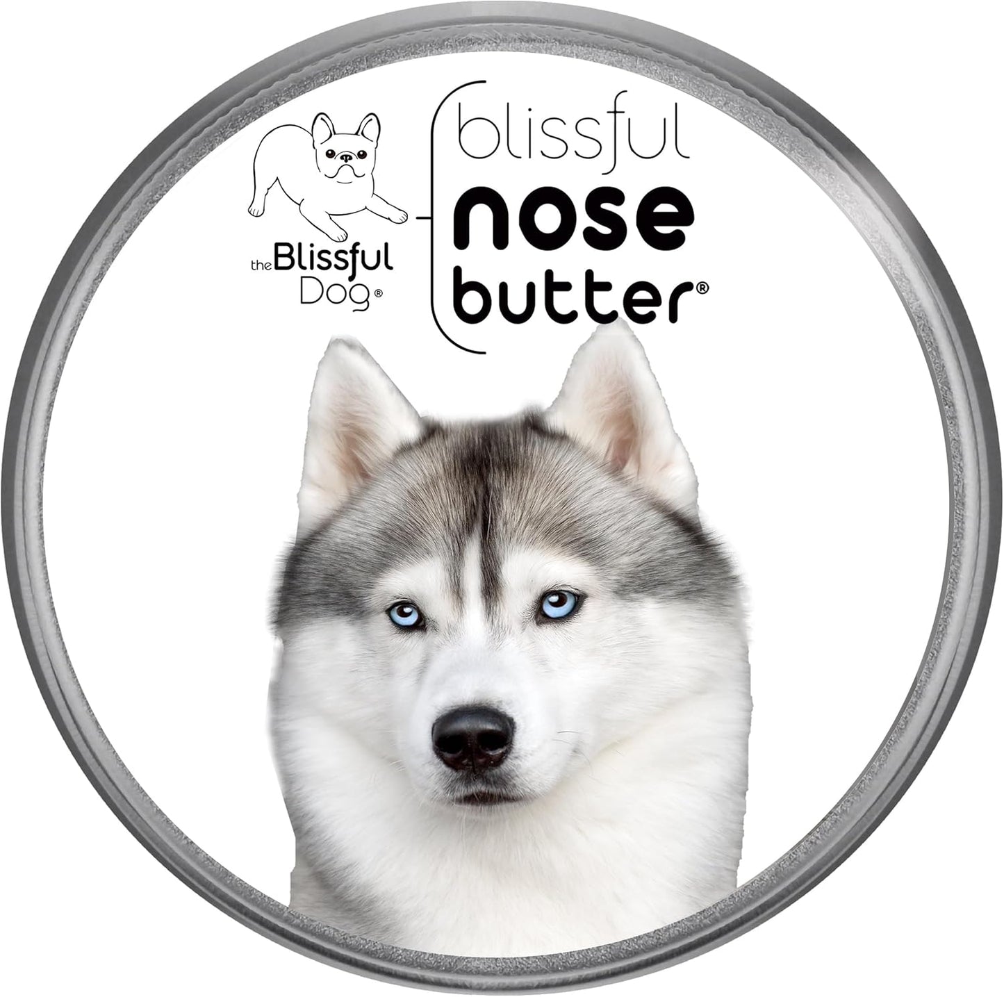 The Blissful Dog Husky Unscented Nose Butter - Dog Nose Butter, 8 Ounce