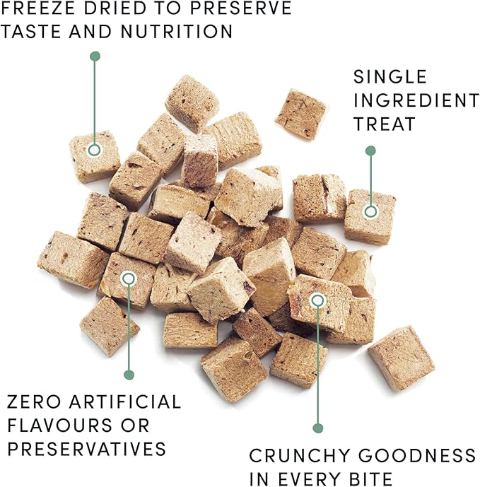 CRUMPS NATURALS Freeze Dried Cat Treats Chicken 1.05oz, Cat Treats