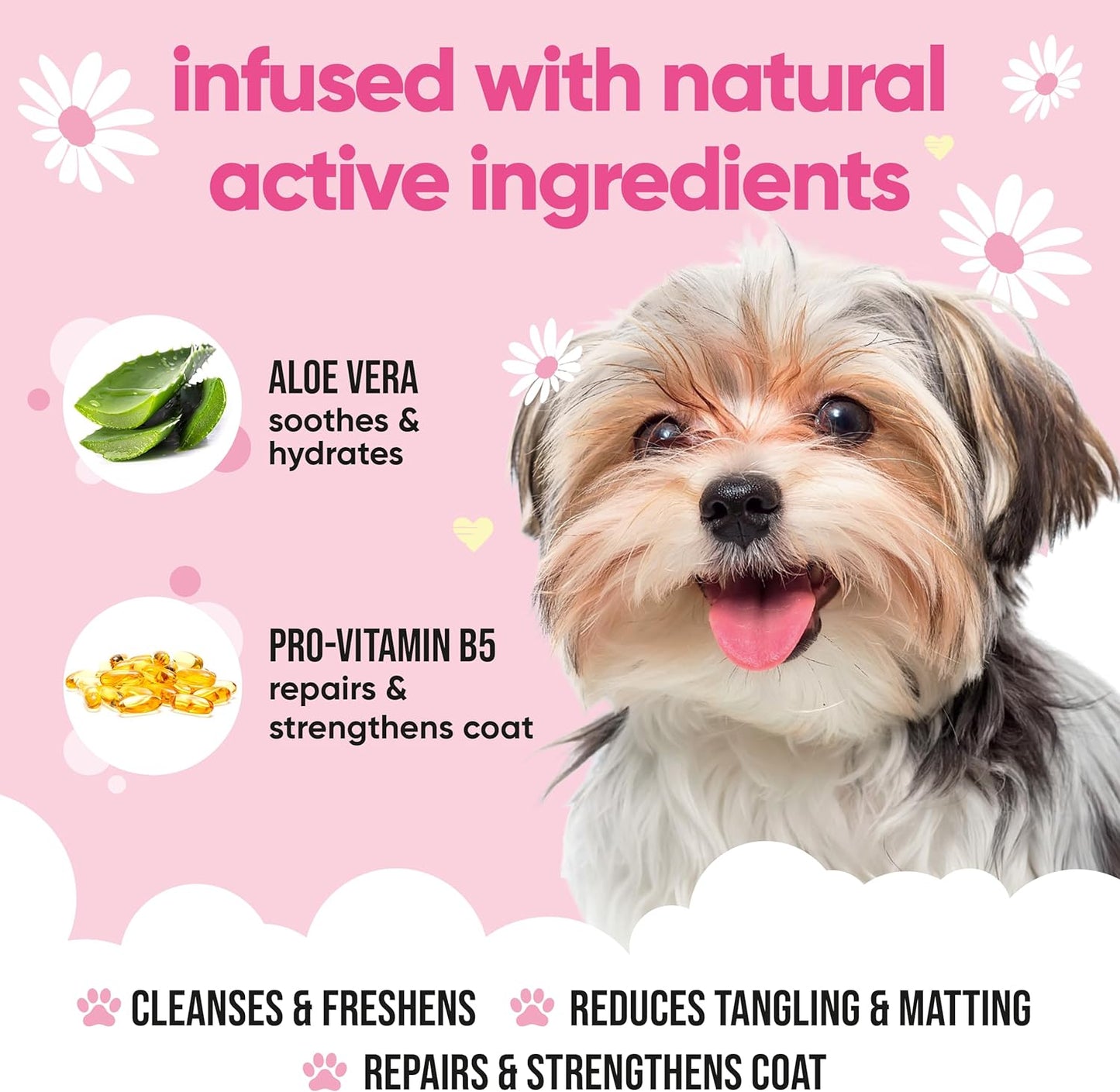 Baby Fresh Dog Shampoo by Buddycare | Deep Cleansing Shampoo for Dogs | Fresh Scented | with Aloe Vera and Pro Vitamin B5 (169.07oz)