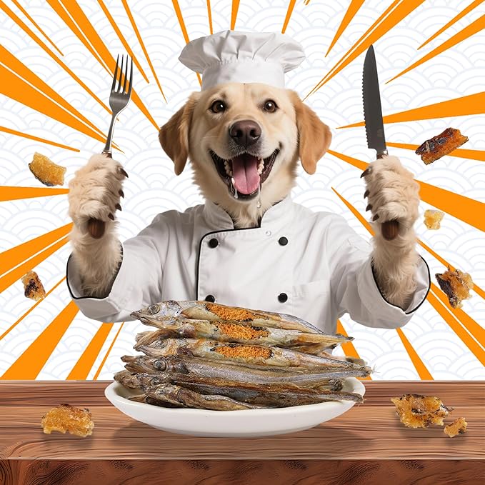 Just Try 10.58 oz Freeze Dried Minnows for Cat & Dog Treats Raw Single Ingredient High Protein Training Treats Pet Snacks Omega 3 for Skin Coat Health