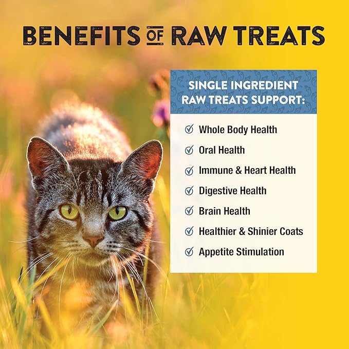 Northwest Naturals Raw Rewards Freeze-Dried Whitefish Treats for Dogs and Cats - Bite-Sized Pieces - Healthy, 1 Ingredient, Human Grade Pet Food, All Natural, Proudly Made in USA 10 Oz