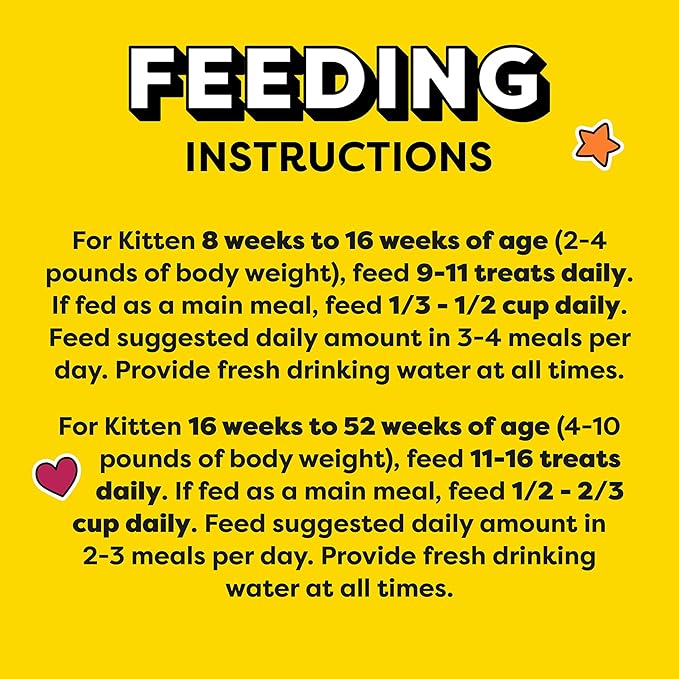 Temptations Kitten Crunchy and Soft Cat Treats Salmon and Dairy Flavor, 3 oz. Pouch, (Pack of 12)