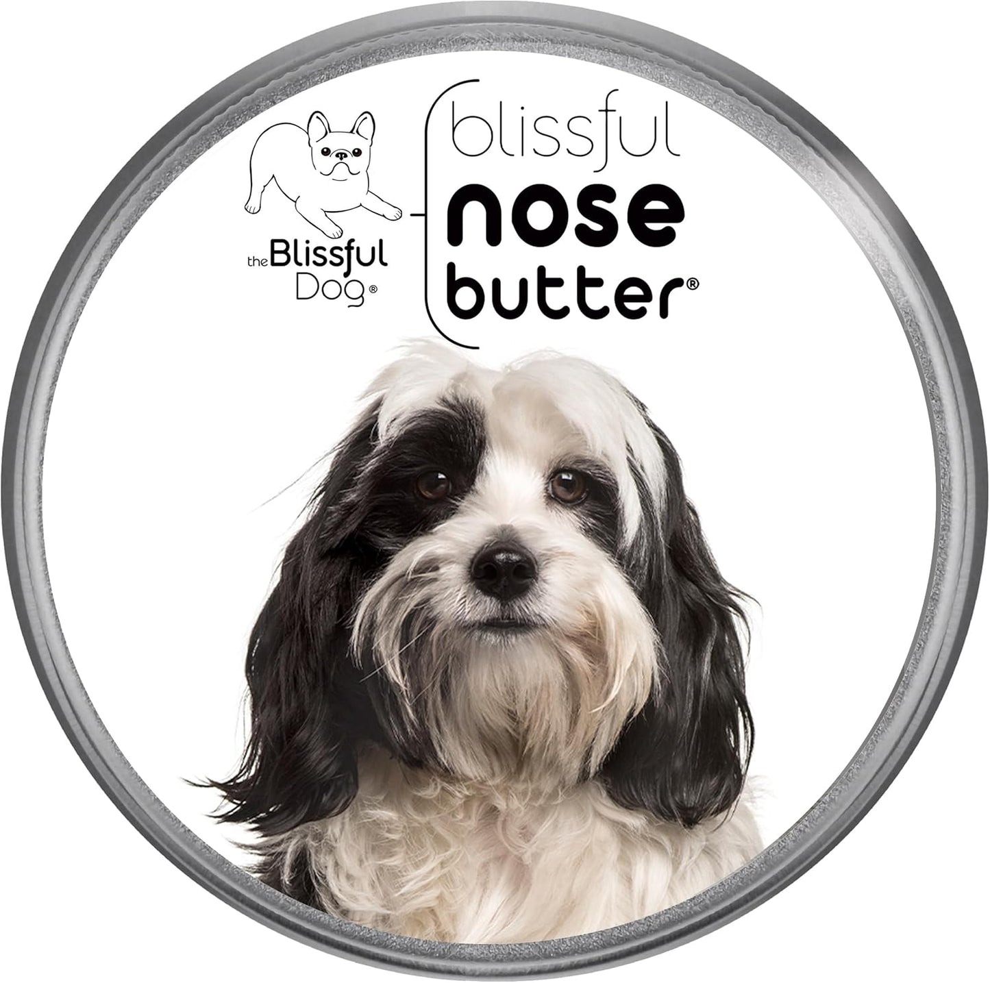 The Blissful Dog Tibetan Terrier Unscented Nose Butter - Dog Nose Butter, 8 Ounce