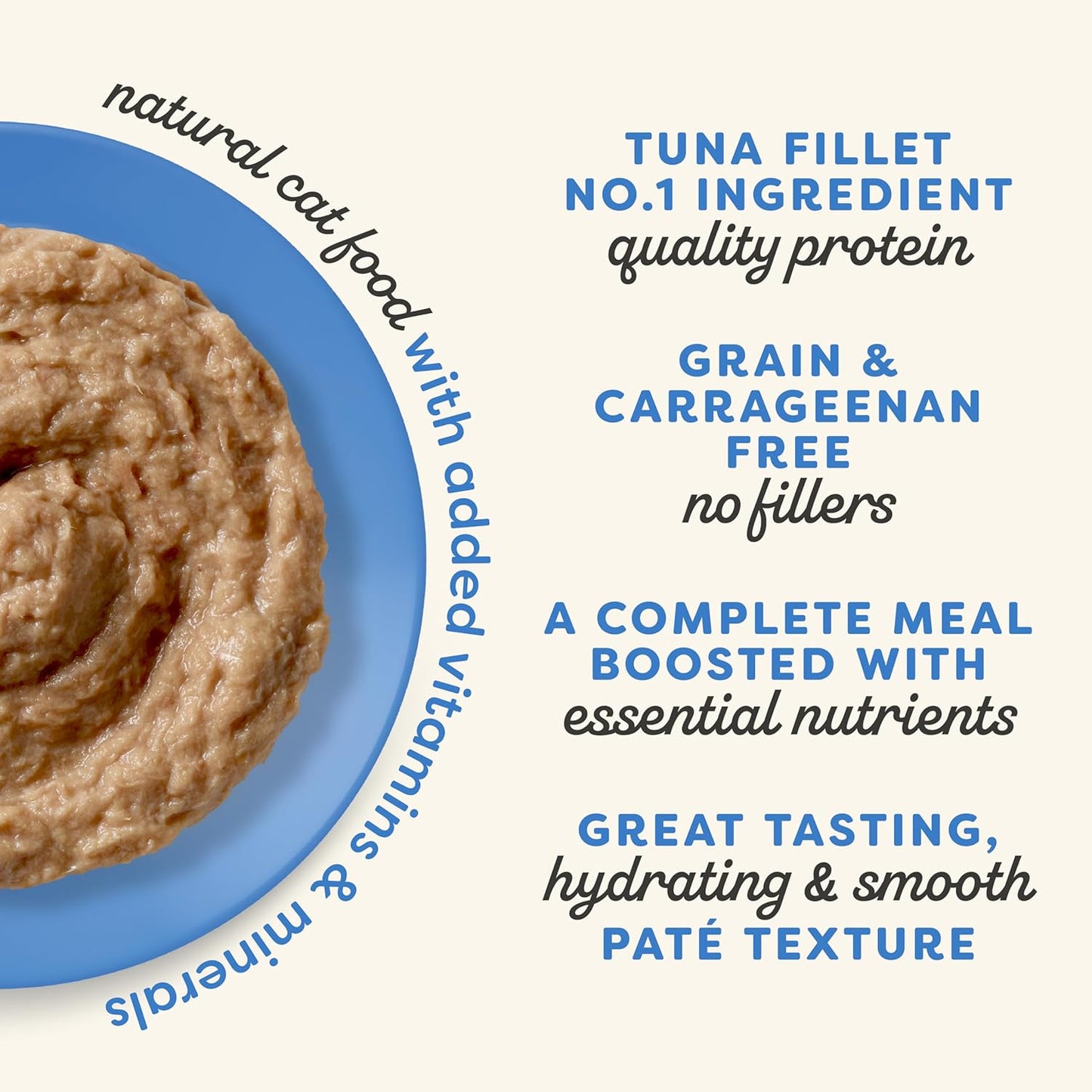 Applaws Vitality Wet Cat Food Paté, Natural Canned Cat Food, Wet Food for Cats with Added Vitamins and Minerals, Grain Free, Carrageenan Free, Fish Variety Selection Paté (12 Count, 5.5 oz Cans)