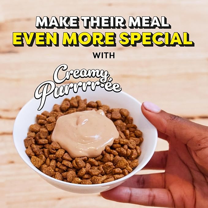 Temptations Creamy Puree Variety Pack of Squeezable Cat Treats, 0.42 oz. Tubes, 24 Count