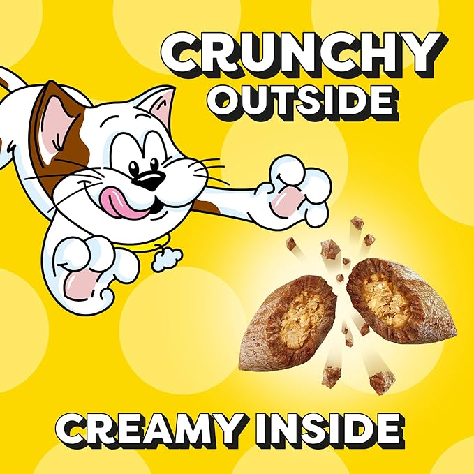 Temptations Classic Crunchy and Soft Cat Treats, Savory Salmon Flavor, 16 oz. Tub