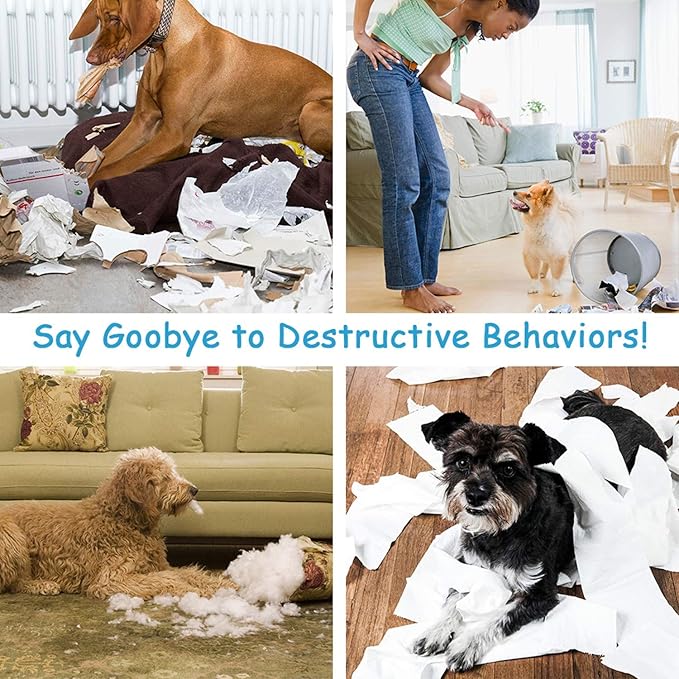 AWOOF Pet Snuffle Mat for Dogs, Interactive Feed Game for Boredom, Encourages Natural Foraging Skills for Cats Dogs Bowl Travel Use, Dog Treat Dispenser Indoor Outdoor Stress Relief (red)