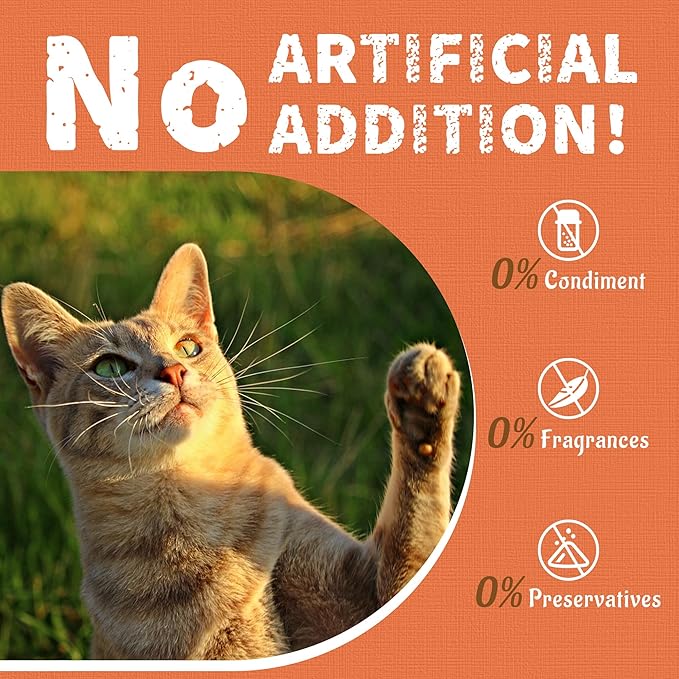 Just Try 16 oz Lysine Cat Treats - Lactoferrin Lysine for Cats Kittens to Support Immune - Cat Allergy Relief - Sneezing, Runny Nose, Watery Eyes -Training Treats