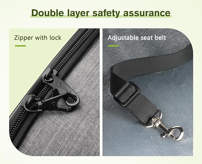 Pecute Pet Carrier Backpack, Large Cat Carrier Backpack Hold Up to 22 Lbs, Expandable cat Backpack with Breathable Mesh for Medium Dogs Cats, or 2 Small Pets, Dog Backpack Carrier for Travel Hiking