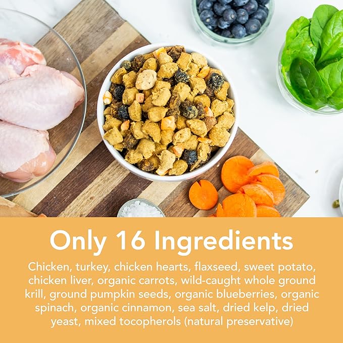 Simple Food Project - Chicken & Turkey - Freeze Dried Raw Food for Dogs - 96oz