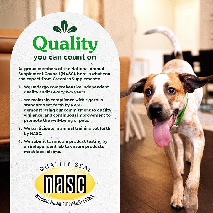 Greenies Supplements Digestive Health Probiotics for Dogs Chicken Flavor, 15.6 oz. Tub of 80 ct.