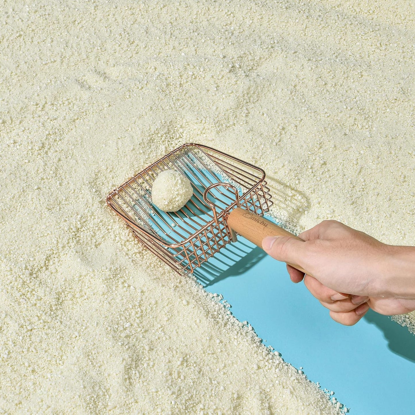 Tofu Cat Litter Natural Clumping Tofu Cat Litter 5.5lb/88oz 5 Scents (Ocean Fresh + Wonder Litter, 2 Pack)