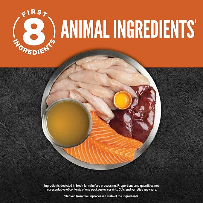 ORIJEN Chunks & Shreds Wet Cat Food Original Entrée 3oz Cans (12 Count)