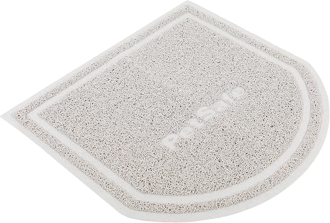 PetSafe Cat Litter Mat - Waterproof Litter Trapping Mat for Hygienic Clean Floors - Anti-Slip Double Layer Back - Cat-Friendly Texture for Sensitive Paws - Small
