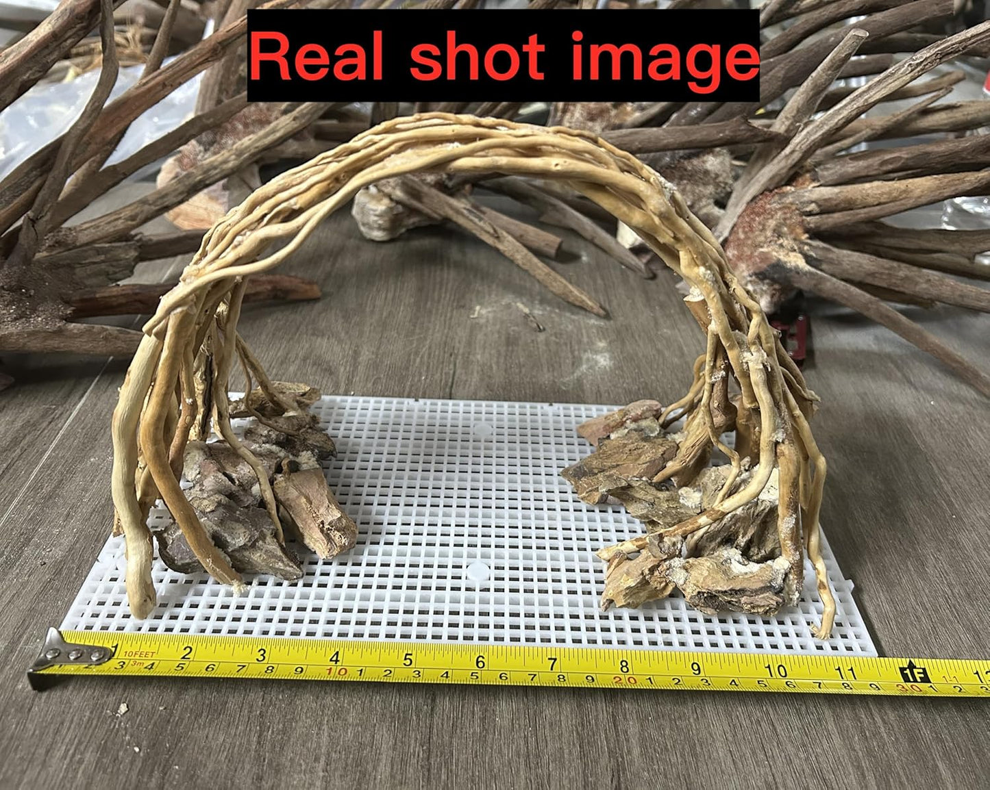 Aquarium Driftwood Centerpiece Aquarium Landscape, Handcrafted!!! Fish Tank hardscape Landscape (Small Silent Cave)