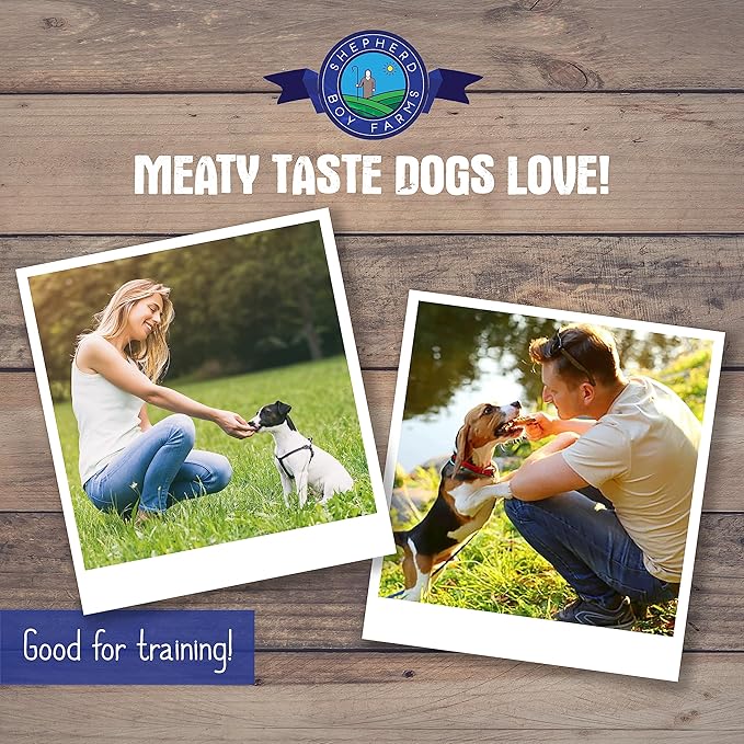 Shepherd Boy Farms Freeze Dried Dog and Cat Treats, Beef Liver, All Natural Single Ingredient Freeze-Dried Dog Treat & Snacks, Made in USA, High Protein, Essential Nutrition of Raw Food, 3oz